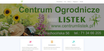 Strona internetowa Centrumlistek.pl