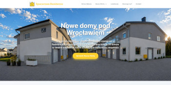 Strona internetowa dewelopera Spacerowa Residence